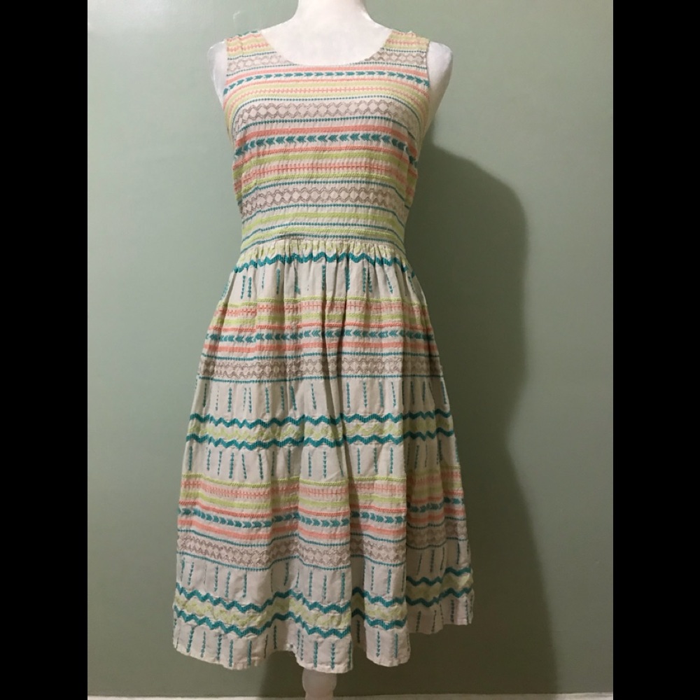 Kenji Multi Color, Sleeveless Dress